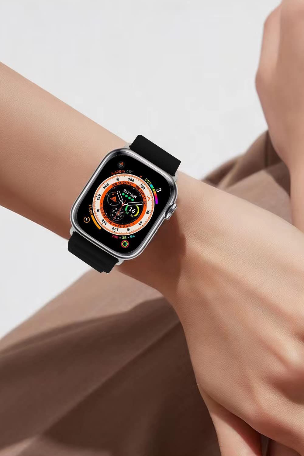 コンパチブル apple watch バンド apple watch ultra バンド