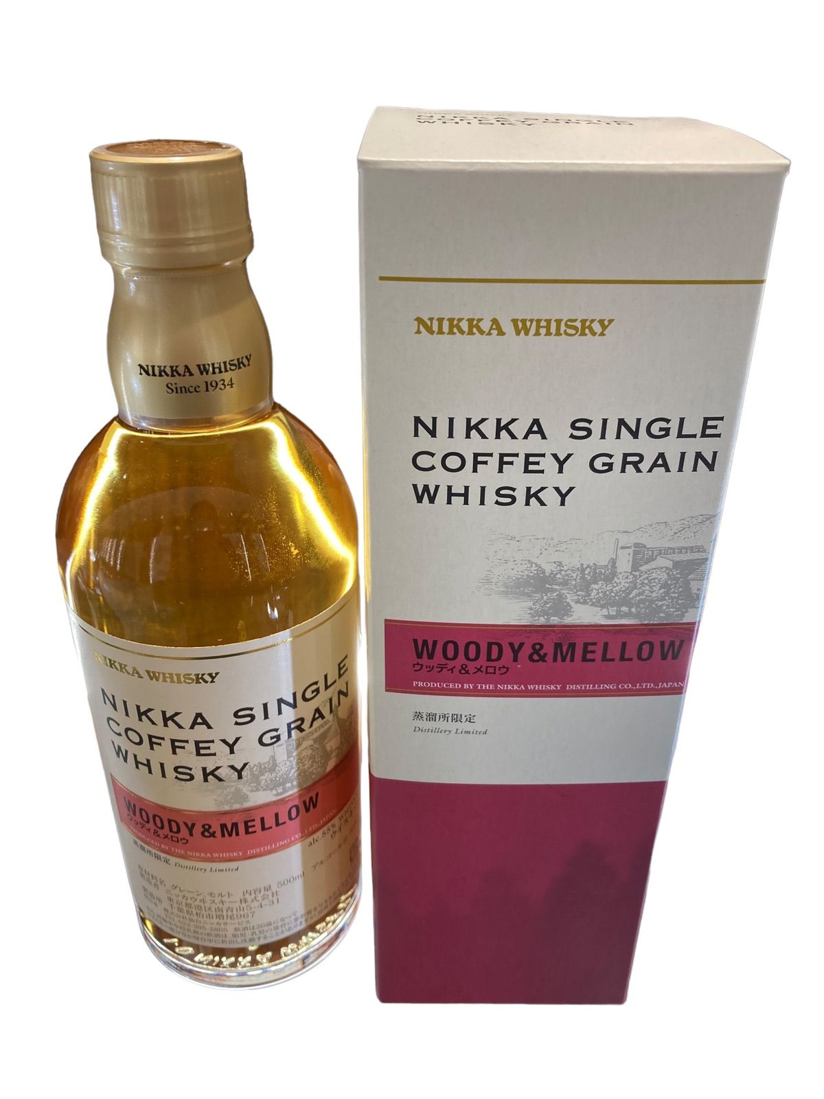 NIKKA SINGLE COFFEY GRAIN ウッディ&メロウ500ml Amazon.co.jp: 【蒸留所限定】 シングル カフェグレーン