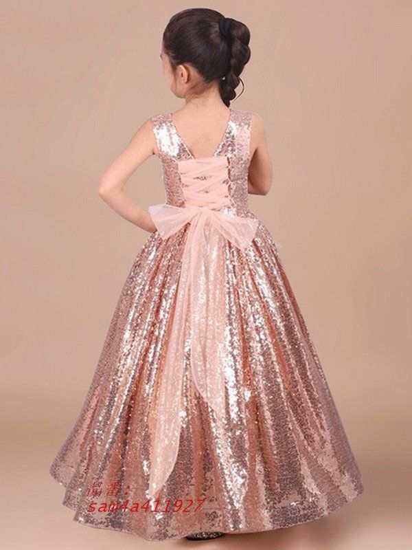 キラキラ キッズドレス