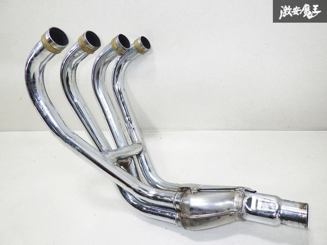 【曲がり無し】Kawasaki カワサキ 純正 ZR400G ゼファー 400 ノーマル マフラー エキゾースト パイプ エキパイ 部分 即納 棚F-4