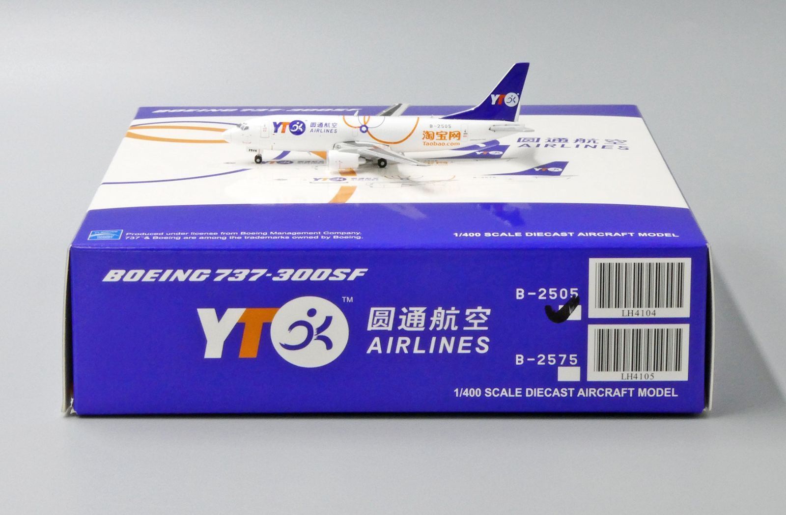 Jcwings YTOカーゴ 737-300SF B-2505 1|400 LH4104