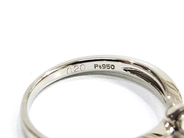 VENDOME プラチナリング pt950 9号 #9