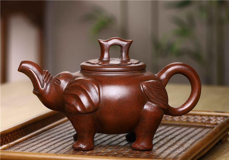 象です壺 中国茶 茶器 茶壺 宜興 紫砂急須・茶道具 象です壺 中国茶 茶器 茶壺 宜興 紫砂急須・茶道具 - メルカリ