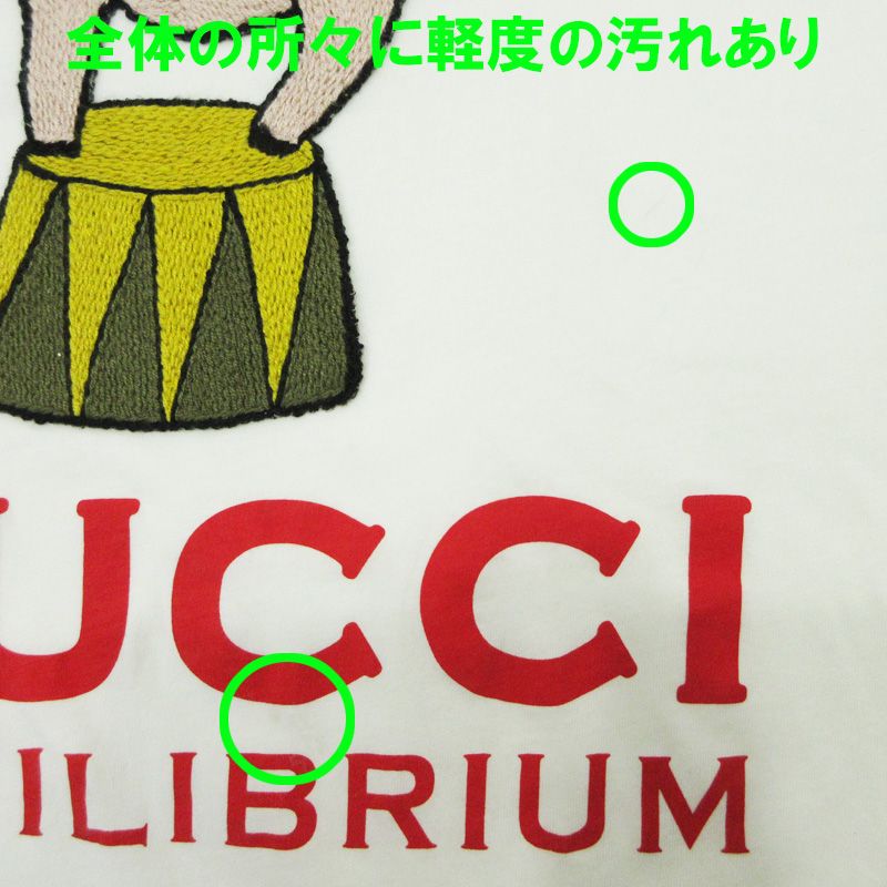 三重本店】 中古 GUCCI | グッチ 豚 アニマル ピッグ刺繍ロゴプリント