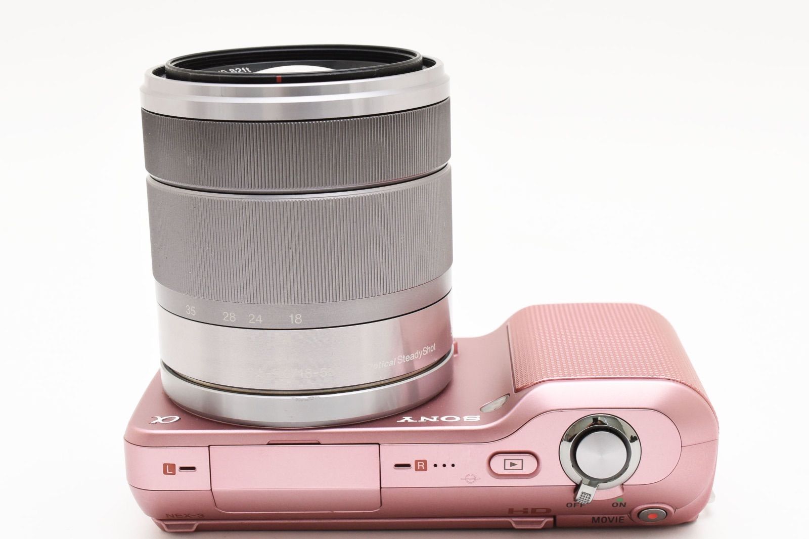 ▪️極上品▪️ソニー SONY NEX-3 レンズキット ピンク スマホ ▪️極上品▪️ソニー SONY NEX-3 レンズキット ピンク スマホ