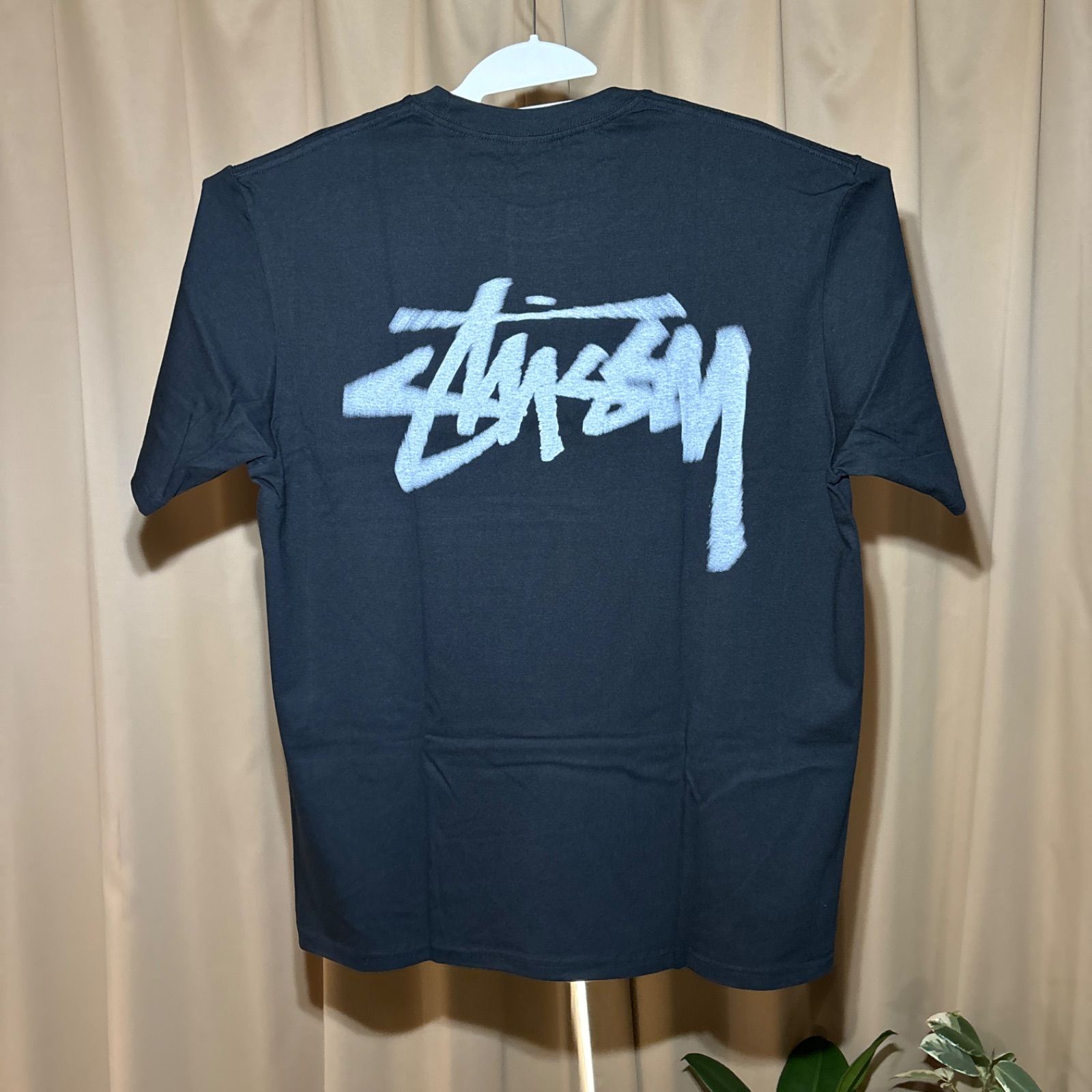 stussyTシャツ STUSSY(ステューシー) / Tシャツ/S/コットン/ブラック/無地