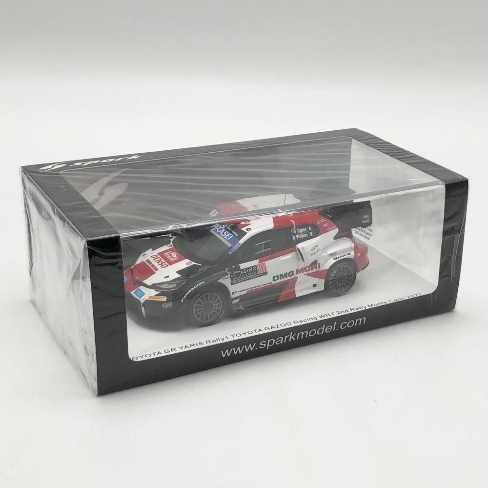 【中古】未開封 スパークモデル 1/43 トヨタ GR ヤリス Rally1 No.1 TOYOTA GAZOO Racing WRT 2nd Rally Monte Carlo 2022[17][240017585004] 中古】未開封 スパークモデル 1/43 トヨタ GR ヤリス Rally1 No.1