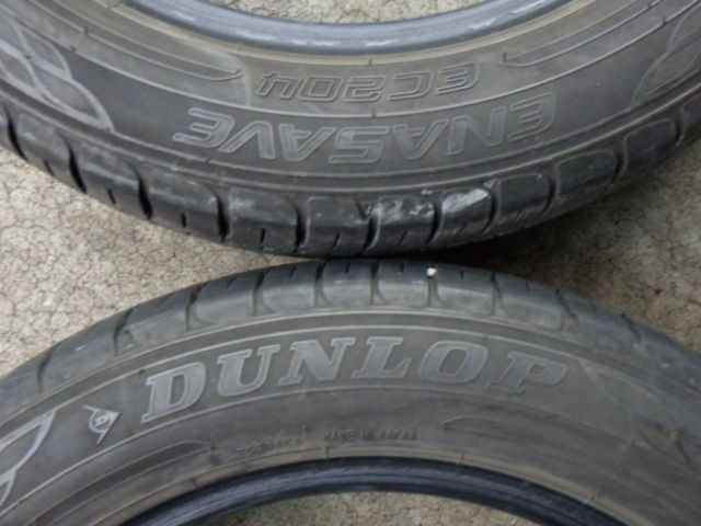 T231-10 ラジアルタイヤ ダンロップ ENASAVE EC204 185 55R15 2019年 ４本セット