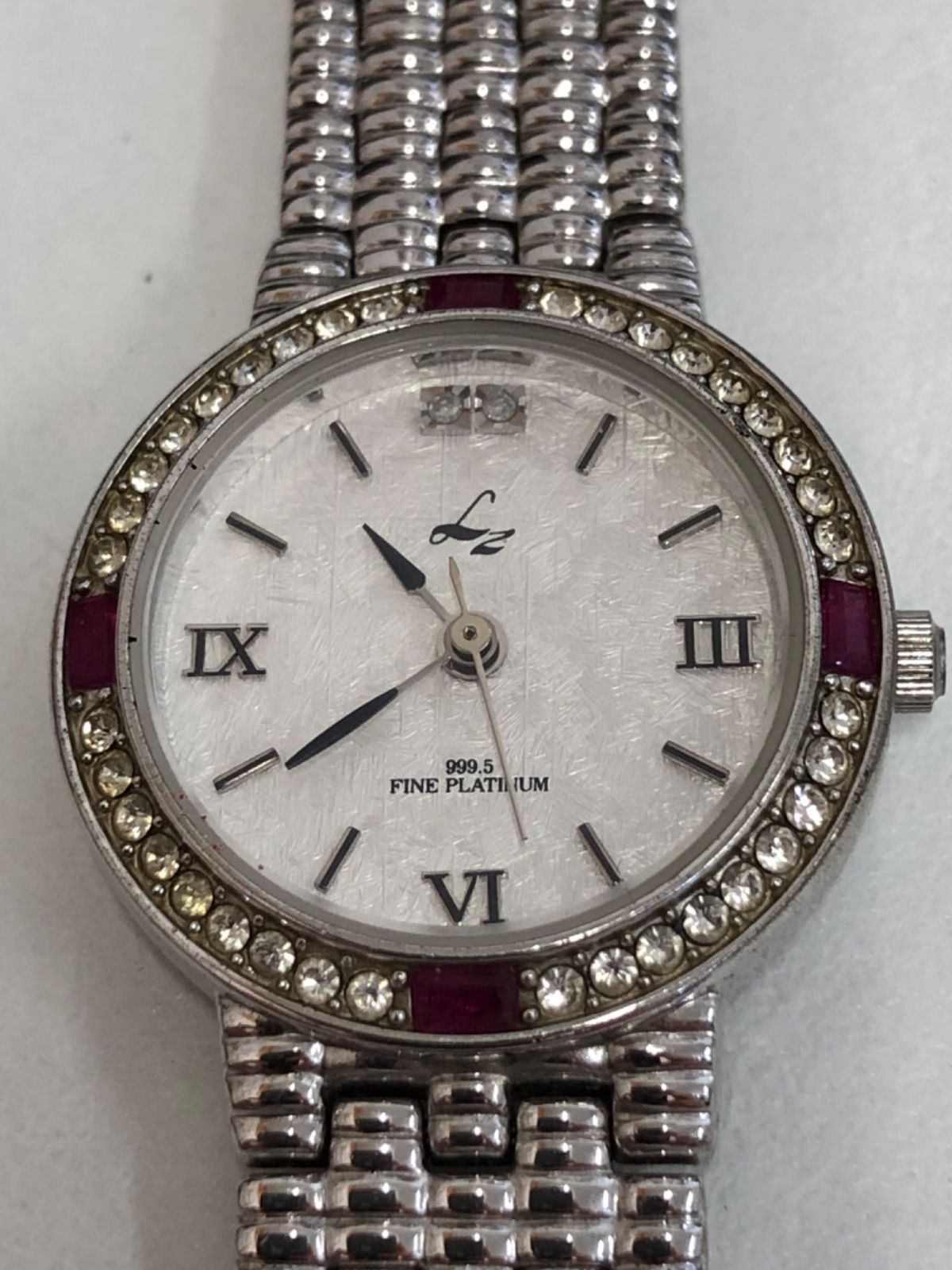 LZ ジュエリーコレクション 腕時計 ⭐︎Lz PLATINUM DIAL ジュエリーウォッチ⭐︎ - メルカリ