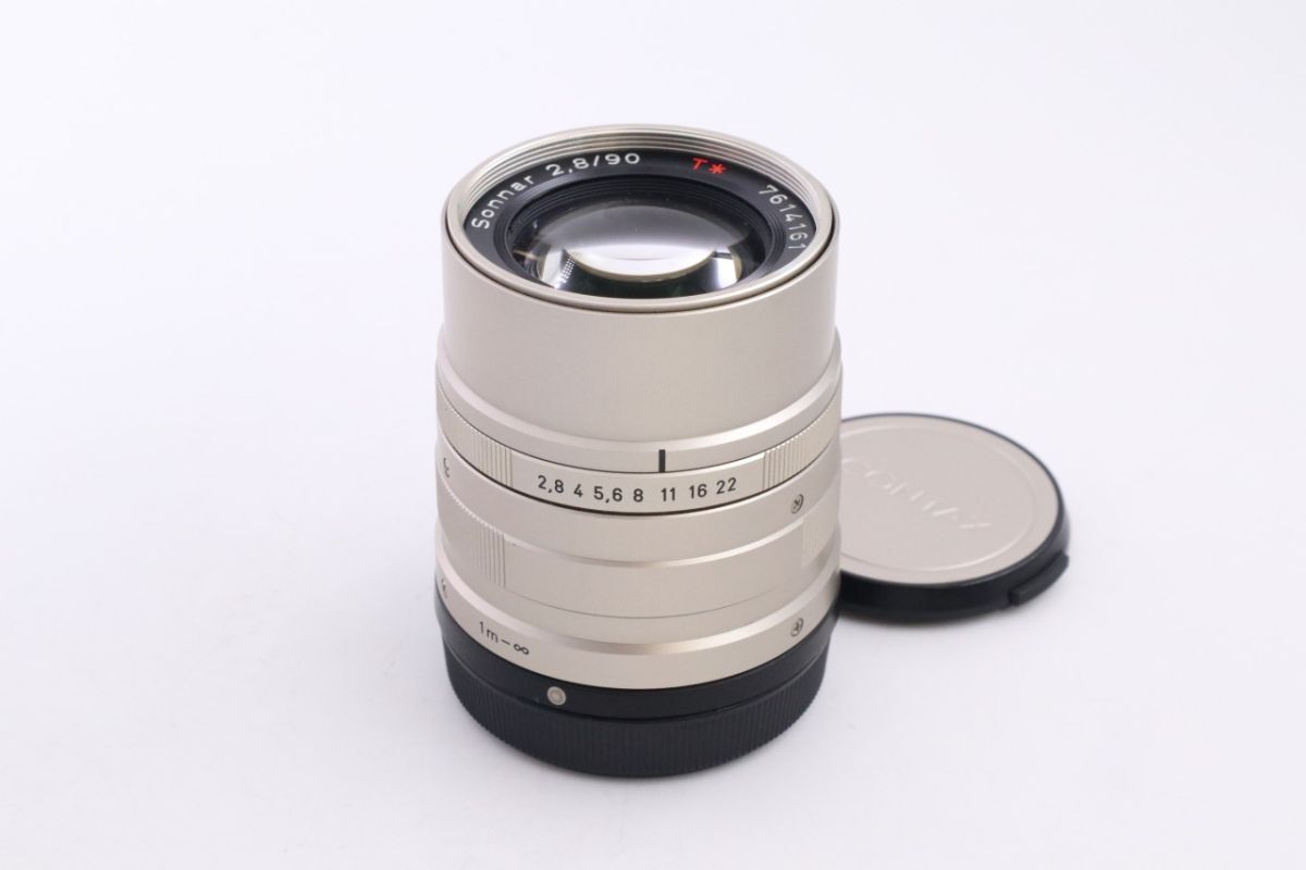 Carl Zeiss Sonnar 90mm F/2.8 T* チタンカラー コンタックスGマウント