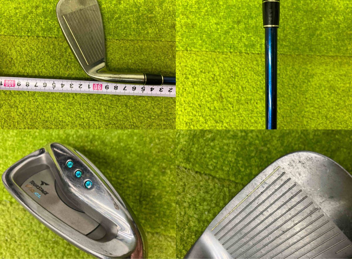 新商品続々。 BRIDGESTONE TOUR STAGE VIQ CL TLI-40α FLEX L 7～9 S P P S 6本 アイアンセット 優しい