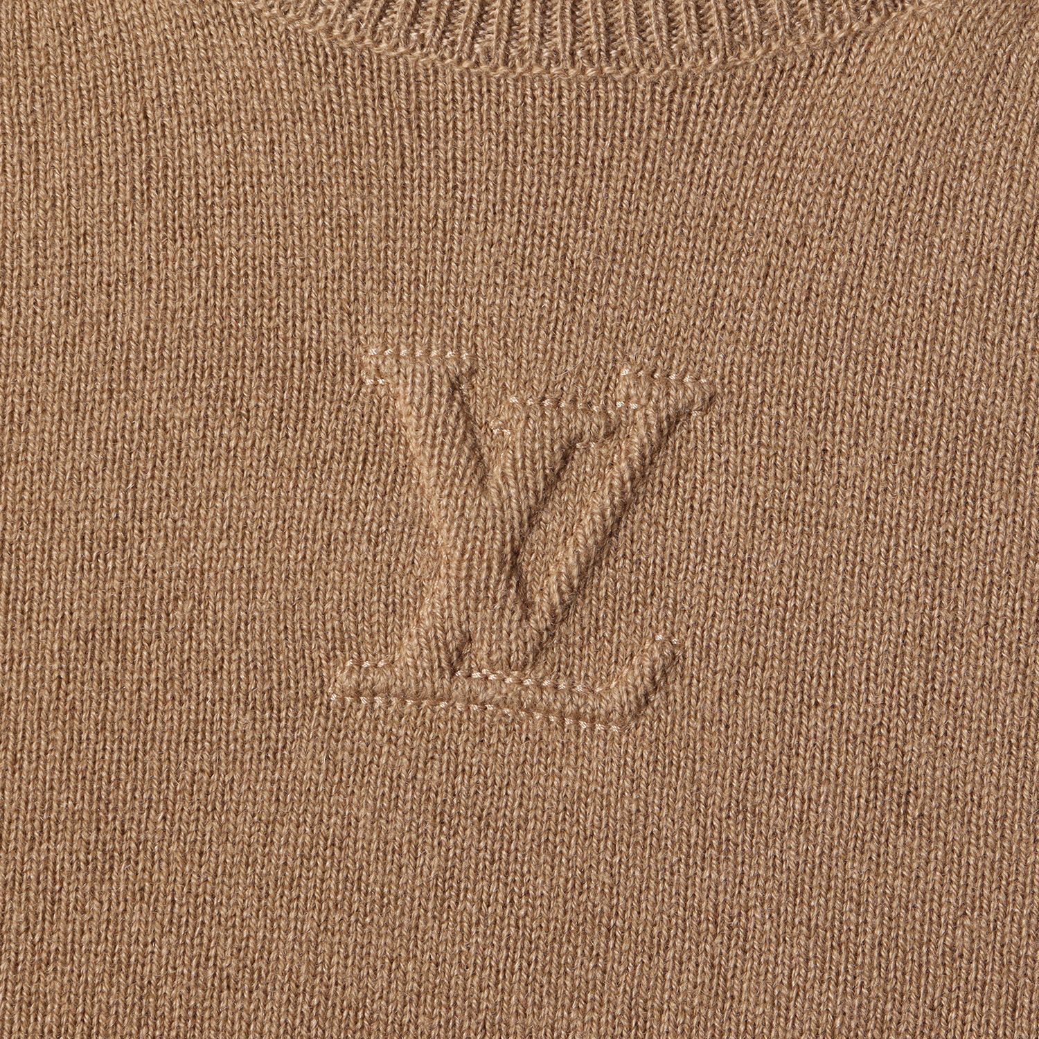 新品同様 LOUIS VUITTON ルイヴィトン ニット サイズ:M 24SS エンボス 