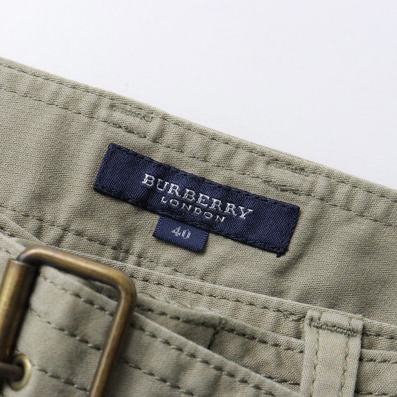 バーバリー ロンドン BURBERRY LONDON カーゴ カプリパンツ 40 バーバリー ロンドン BURBERRY LONDON カーゴ カプリパンツ 40
