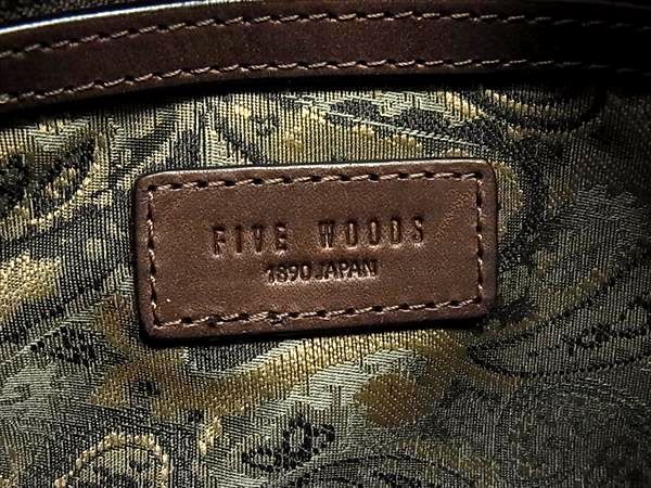 □新品□未使用□ FIVE WOODS ファイブウッズ レザー 2WAY クロス