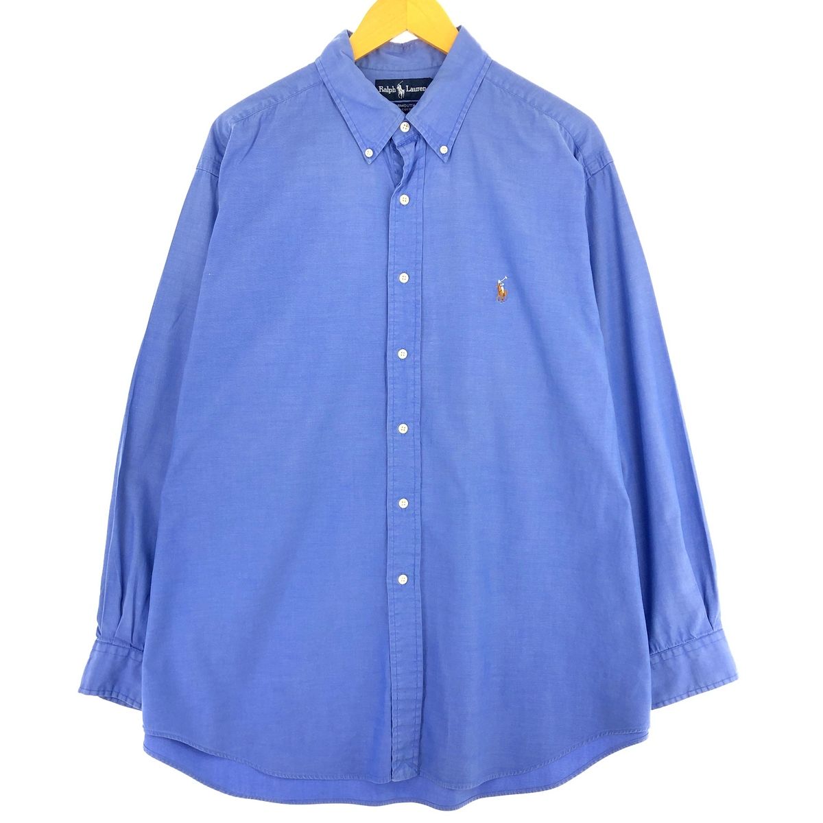 古着 ラルフローレン Ralph Lauren YARMOUTH 長袖 ボタンダウンシャツ メンズXL/eaa444707
