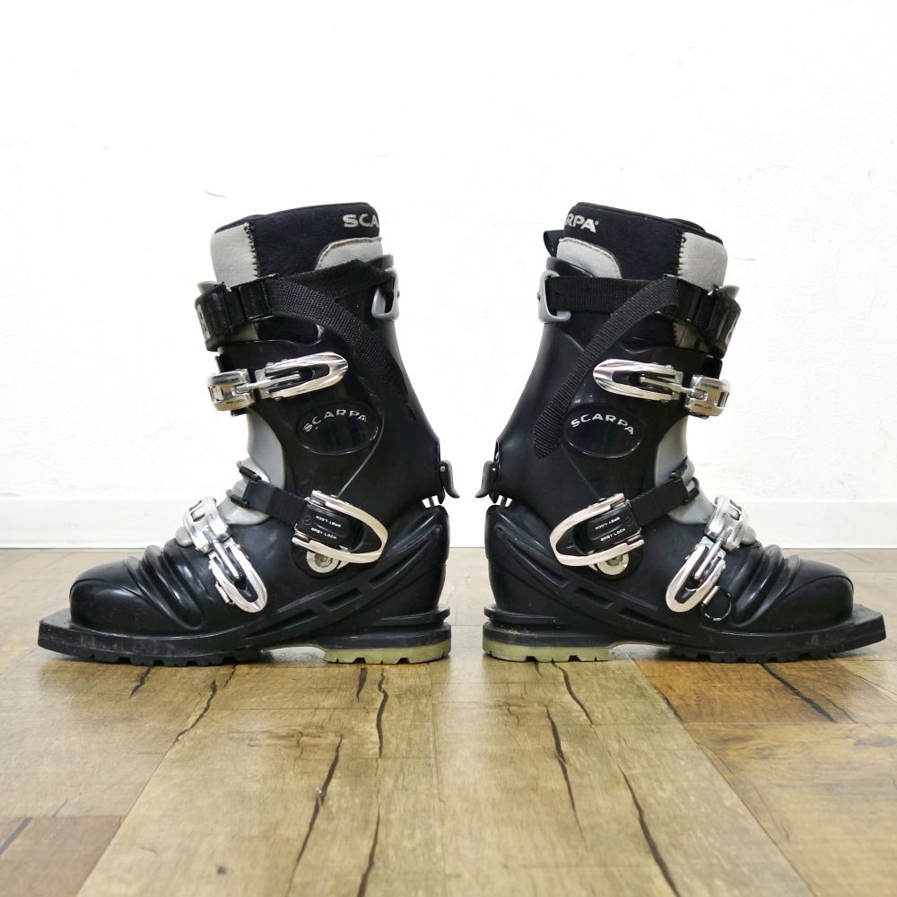 SCARPA テレマークブーツ 75mm 3ピン 黒 25cm スカルパ SCARPA テレマーク スキー ブーツ 75mm 3ピン 25.5c - メルカリ