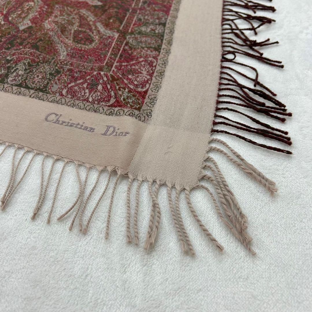 H622 美品 クリスチャンディオール フリンジ 大判 ストール レディース Amazon.co.jp: [Dior] (ディオール) フリンジ ロゴ オブリーク
