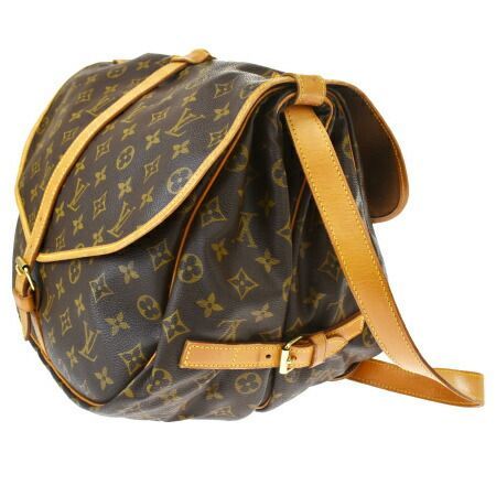 中古】 ルイヴィトン LOUIS VUITTON ソミュール 35 ショルダーバッグ