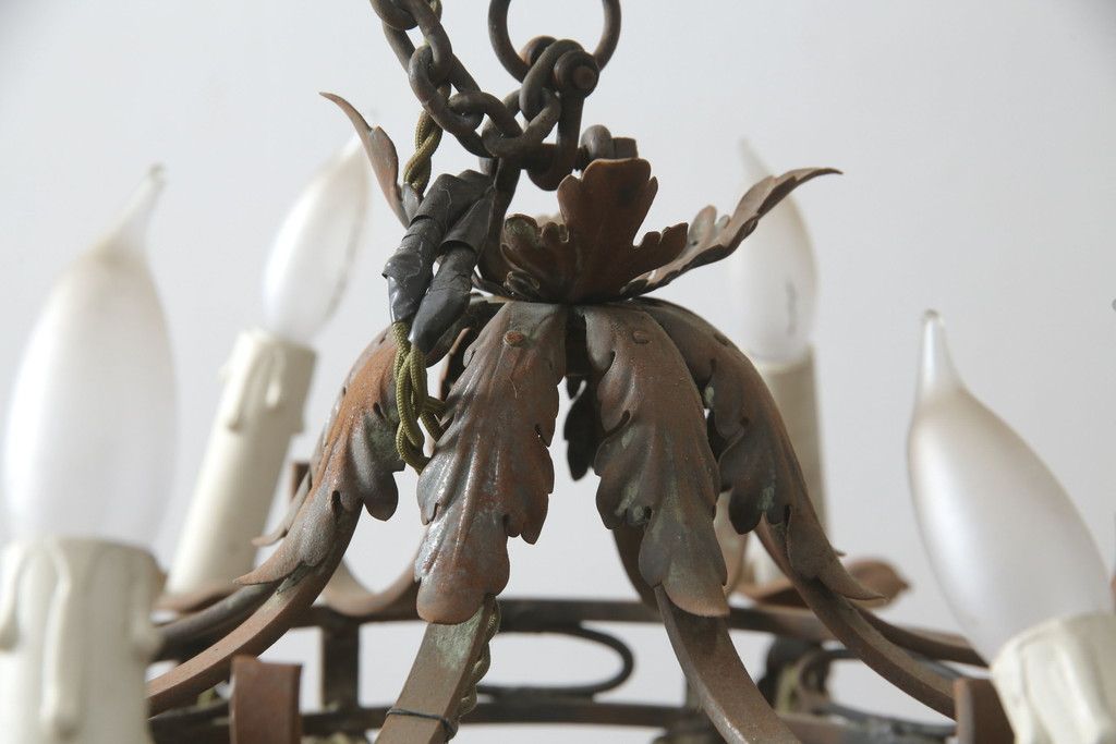 ☆事前問合せ必須☆ シャンデリア フランスアンティーク ロート