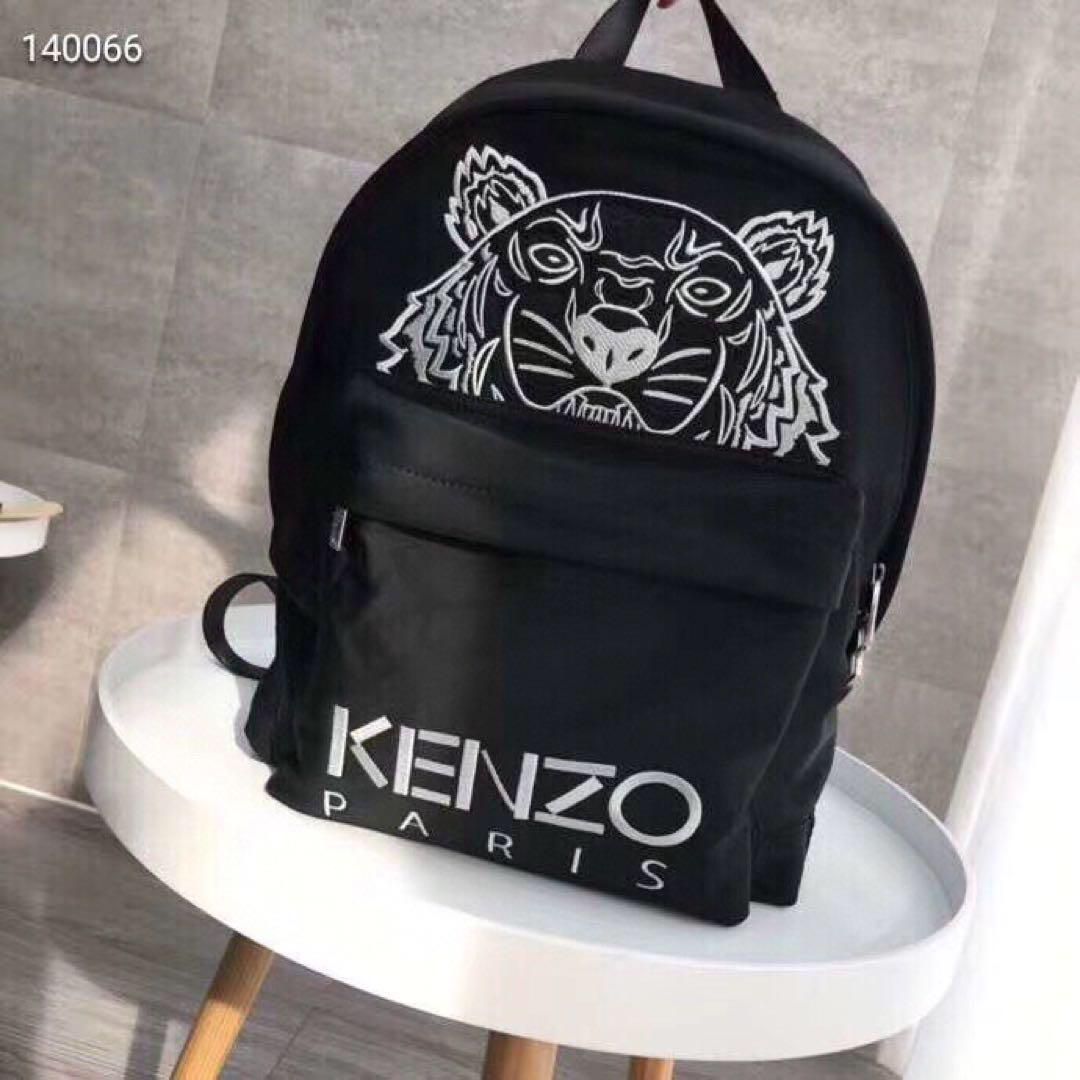 新品 KENZO リュックサック バックパック 虎 立体刺繍 ホワイト - メルカリ