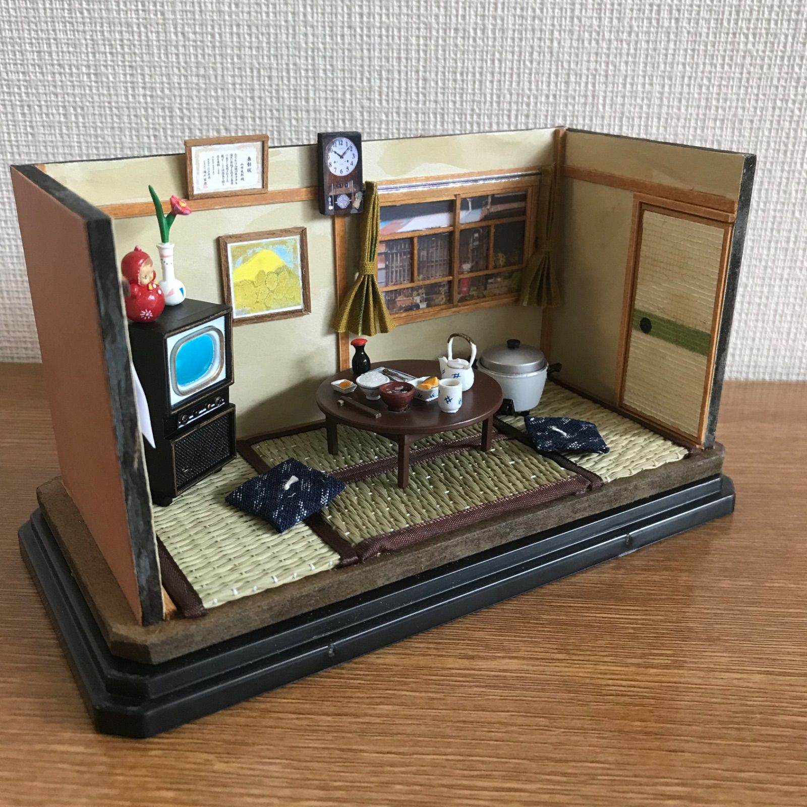 ミニチュアマグネット～昭和の茶の間～ - 模型製作用品