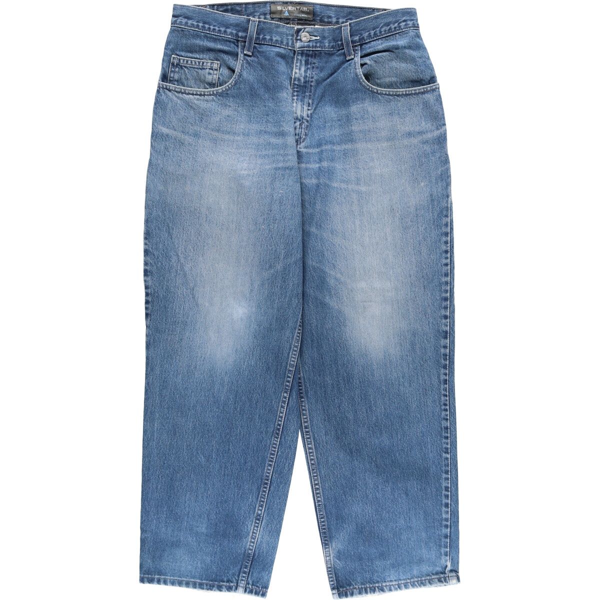 古着 00年代 リーバイス Levi's SILVER TAB シルバータブ BAGGY FIT テーパードデニムパンツ メンズw34相当/evb005665