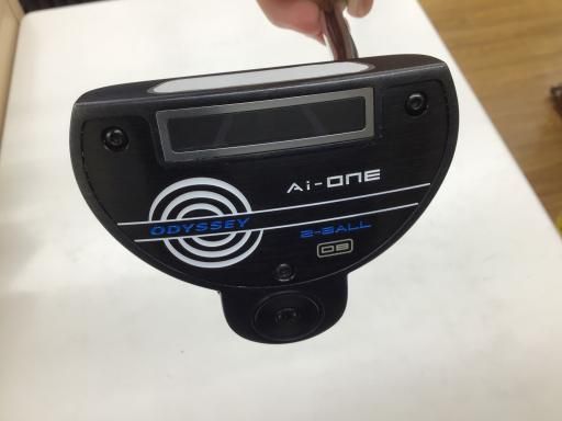 オデッセイ Ai-ONE 2-BALL DB 34インチ パター PT STROKE LAB 90 スチール フレックスその他 メンズ 男性用 右利き 右用 Bランク ゴルフクラブ