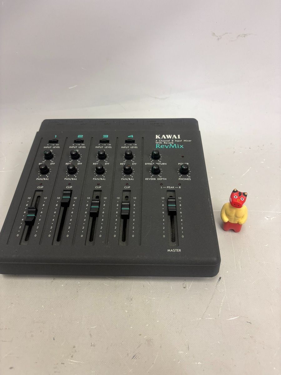 動作品 Kawai Revmix 4チャンネル ミキサー 本体のみ 送料無料 カワイ z-2149