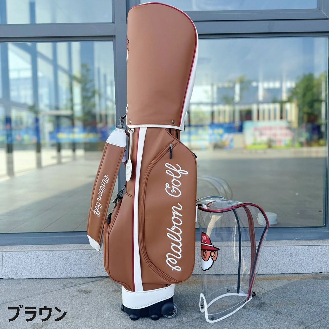 注目ショップ・ブランドのギフト MALBON メルカリ - キャスター付 キャディバッグ ゴルフバッグ GOLF ゴルフバッグ・キャディバッグ