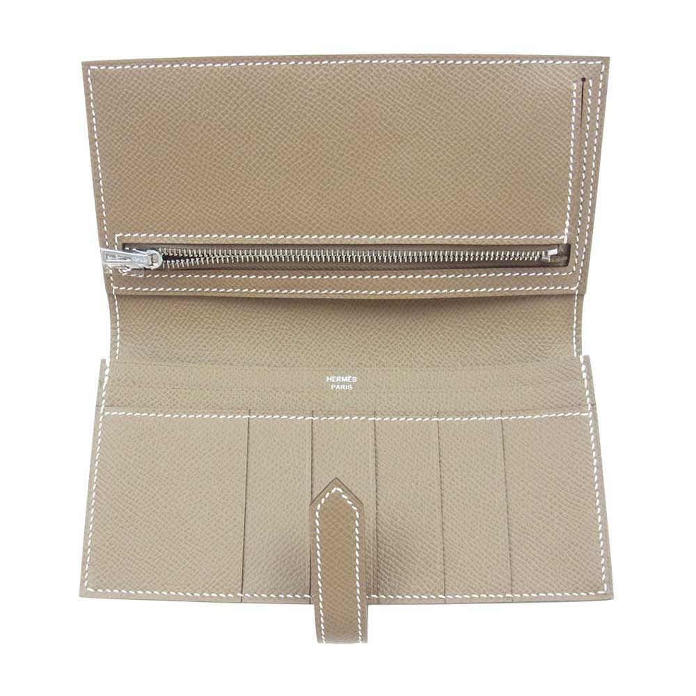 ◇エルメス◇ヴォーエプソン/ベアンスフレ/長財布/刻印:A/ブランド HERMES エルメス 財布 2023年購入 B刻印 ベアンスフレ ヴォー