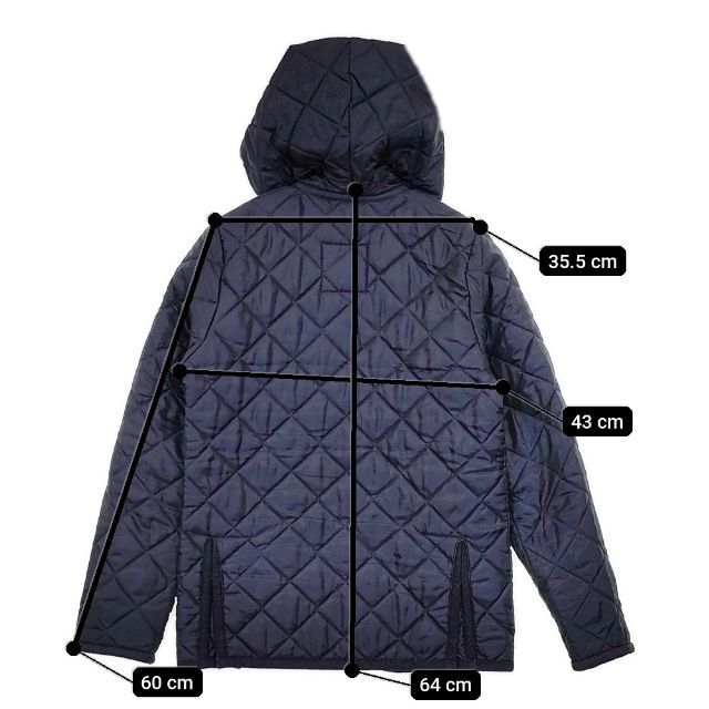 古着  美品 LAVENHAM ラベンハム フード付キルティングコート 濃紺 楽天市場】LAVENHAM ラベンハム フード付き キルティング コート
