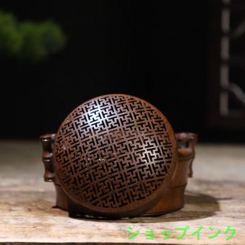 銅製 提梁暖手炉 喜上枝頭手提げ暖手炉 香炉 香道具 装飾品 工芸品 置物 銅製 提梁暖手炉 喜上枝頭手提げ暖手炉 香炉 香道具 装飾品 工芸