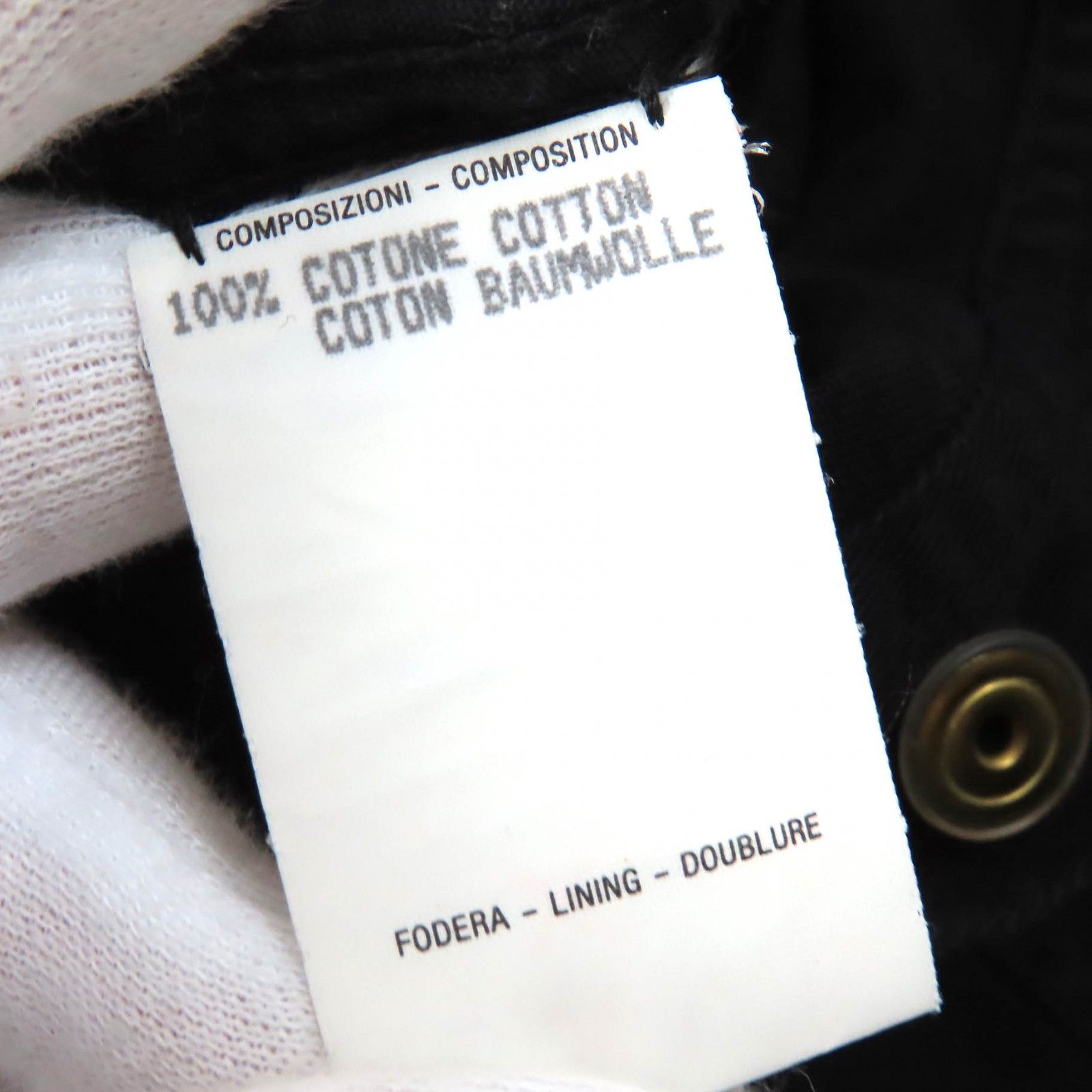 美品△GUCCI グッチ コットン100％ トムフォード期 ロゴボタン レオタードデザイン 長袖シャツ ブラック 42 イタリア製 レディース 美品△GUCCI グッチ コットン100％トムフォード期 ロゴボタン