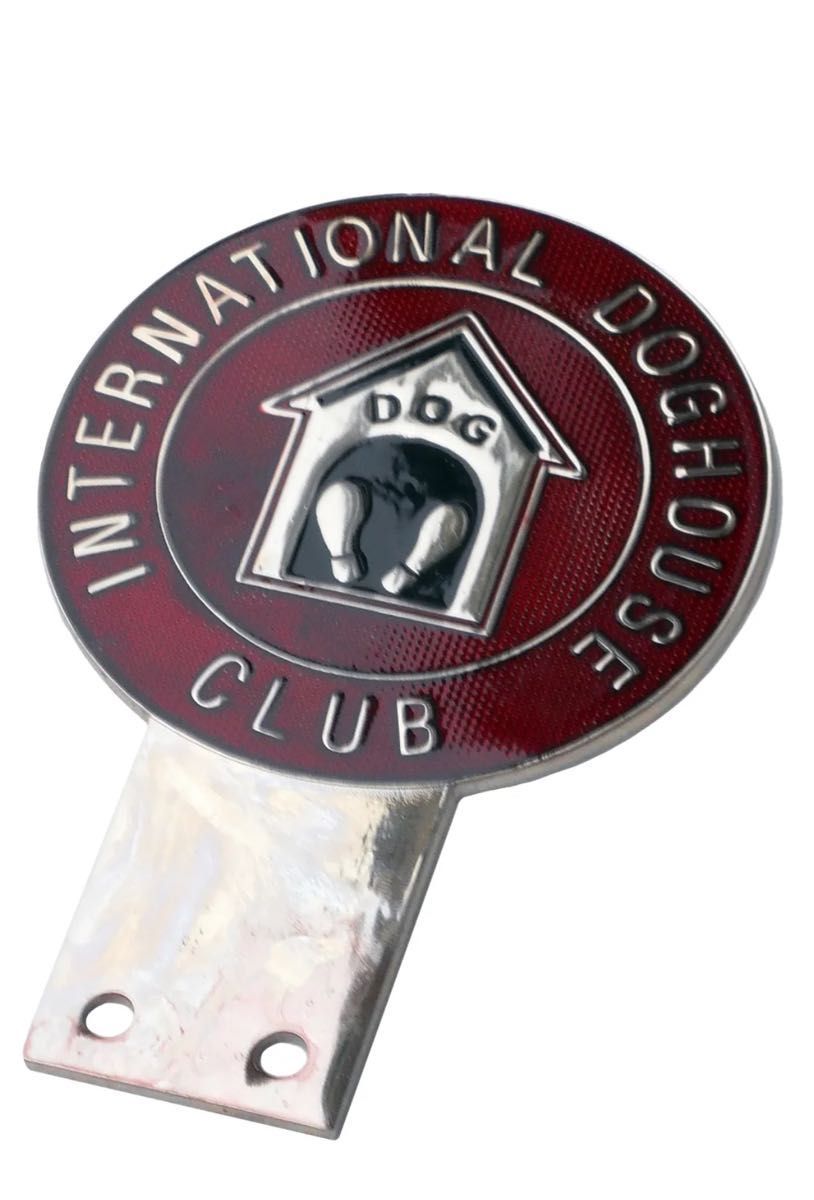 ドッグハウスクラブ DOGHOUSE CLUB カーバッジ グリルバッジ 英国製
