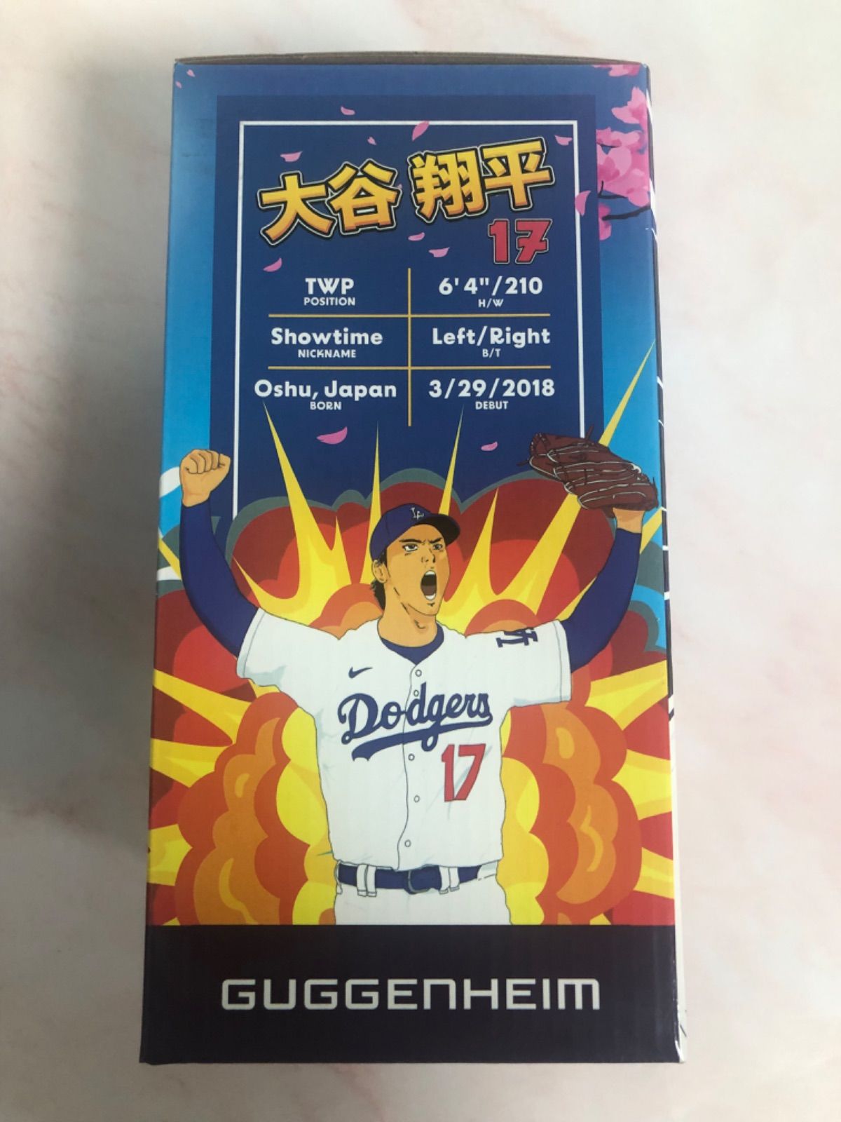 ☆限定グッズ☆大谷翔平 バブルヘッド ボブルヘッド ドジャース 