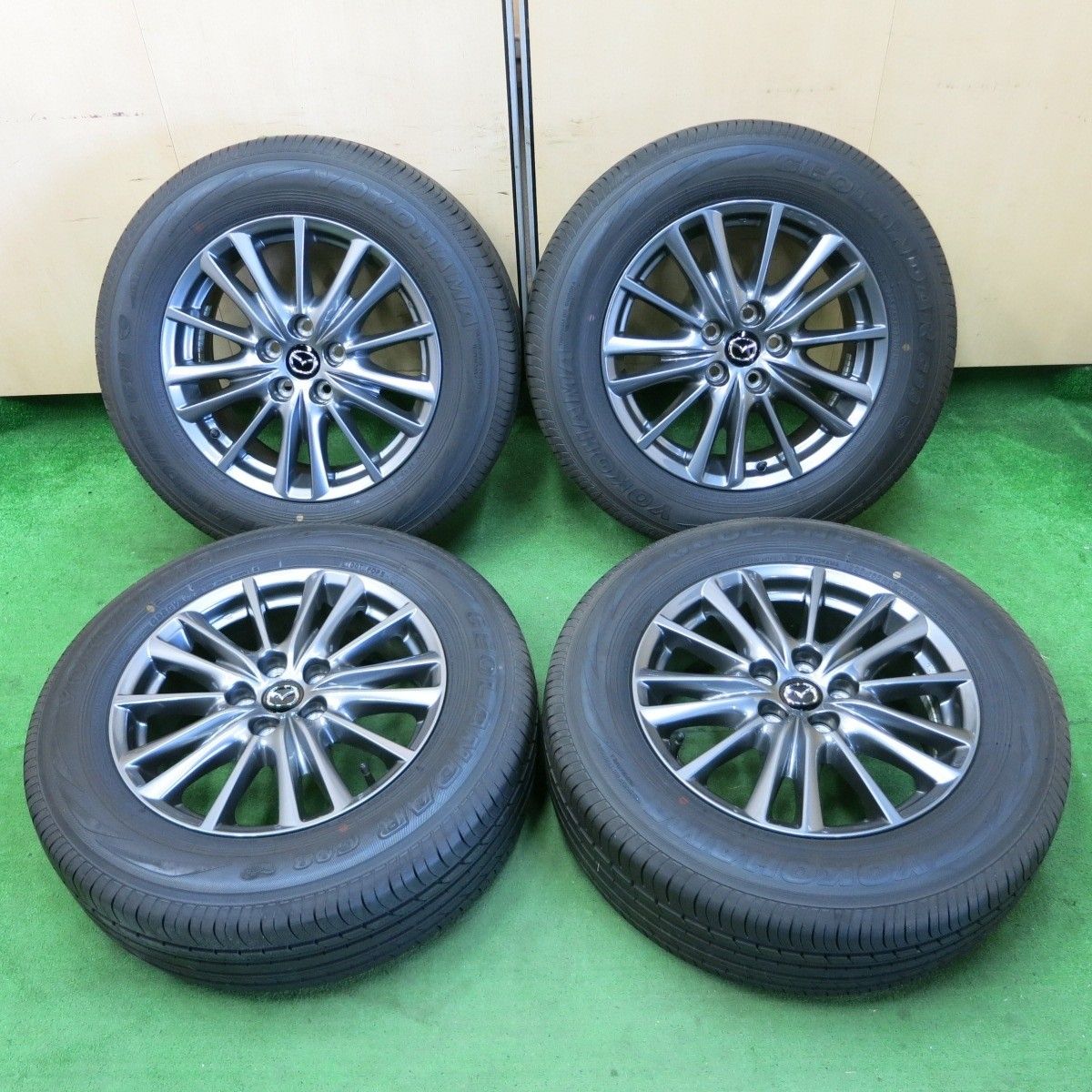 新車外し☆マツダ CX-5 純正 225/65R17 ヨコハマ ジオランダー