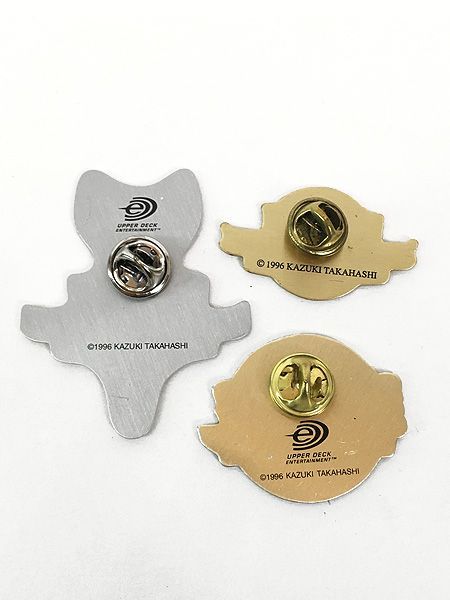 雑貨 古着 90s Yu-Gi-Oh! 遊戯王 千年ロッド 逆輸入 ロゴ ピンバッジ 3