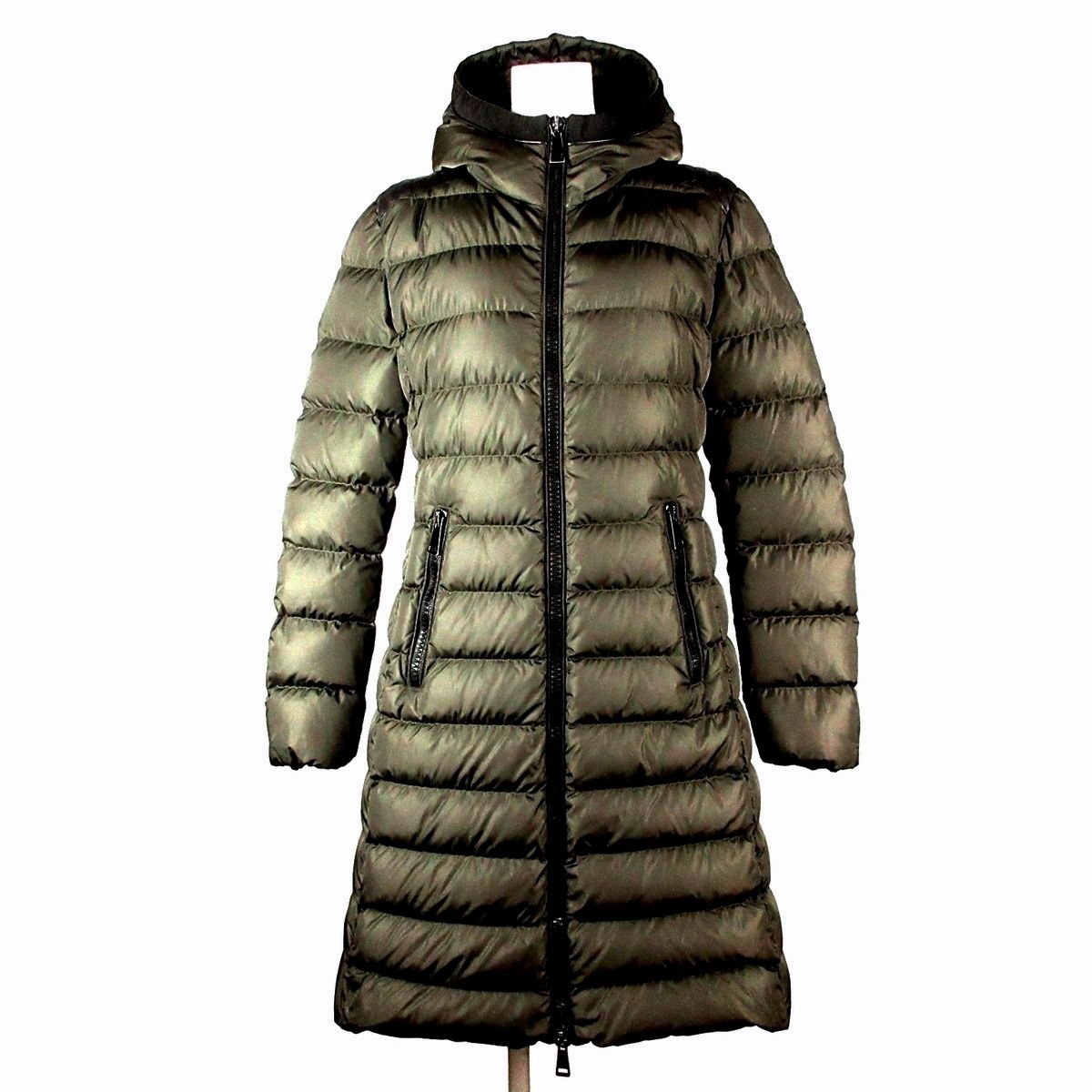 MONCLER◆18AW/TALEVE GIUBBOTTO/2/ナイロン/BLK/無地/d20934936285 MONCLER モンクレール 18AW GENIUS ジーニアス DERVAUX ビッグロゴ