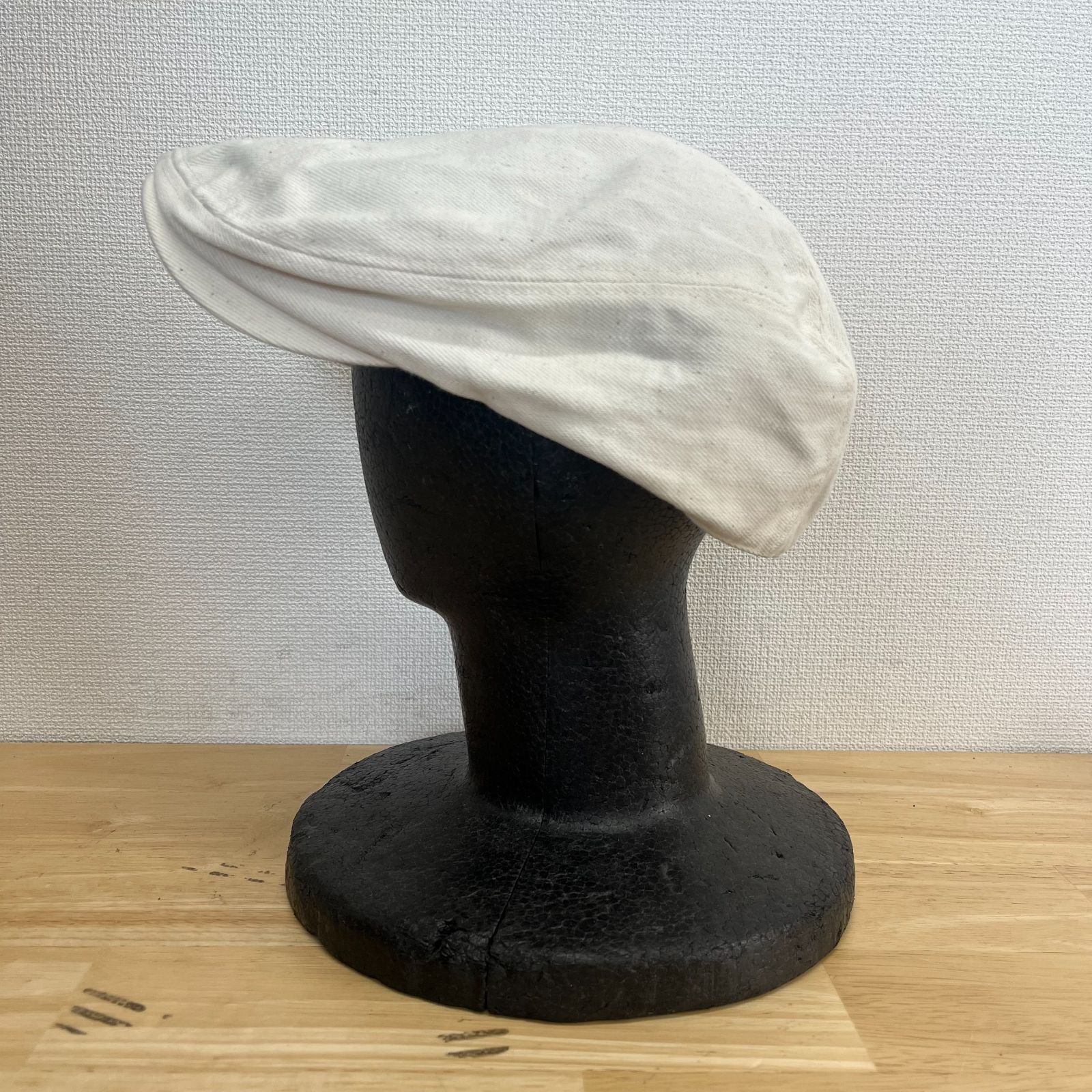 EVISU エヴィス デニムハンチング 帽子 ロゴ 刺繍 M 10125726 - メルカリ