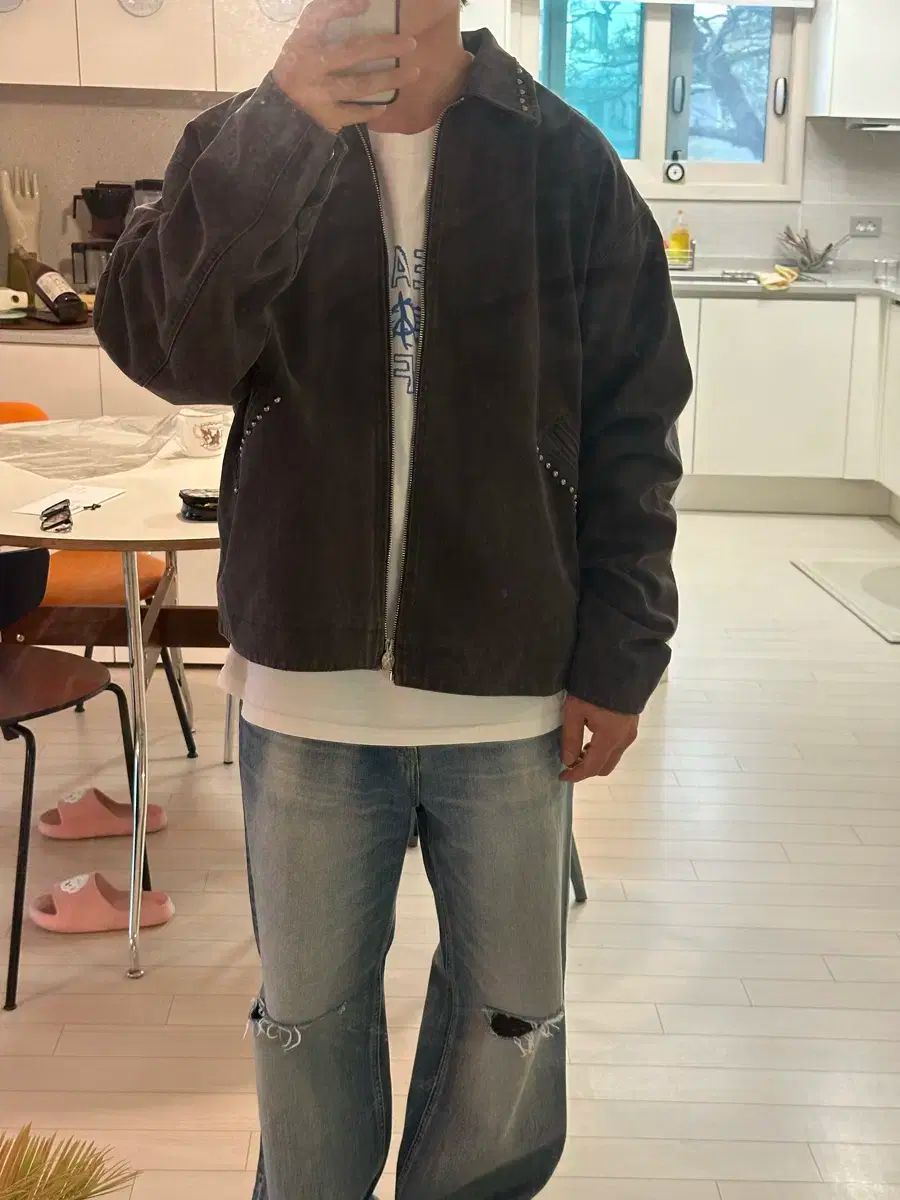 バンディ ザ ピンク スタッズ ワークジャケット