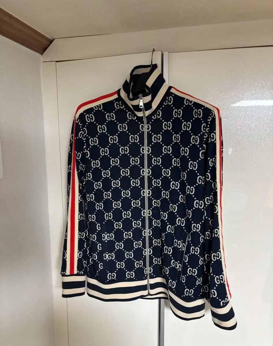 GUCCI グッチ ジャカード ジップアップ XL サイズ