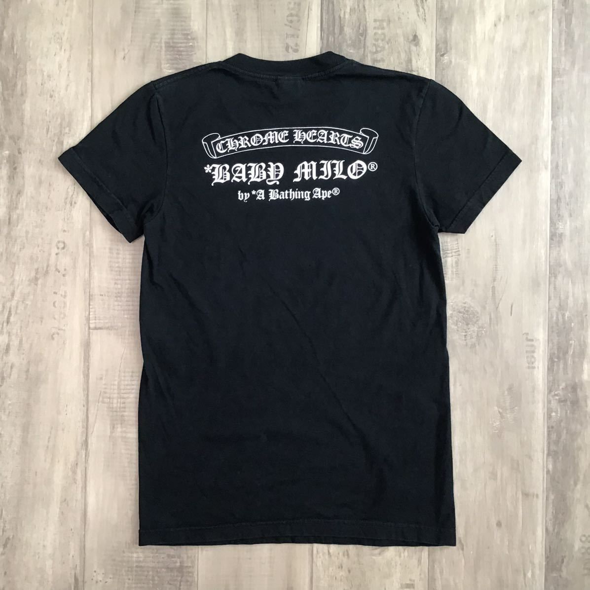 クロムハーツ × BAPE マイロ レディース Tシャツ Sサイズ a bathing ape Chrome Hearts ladies エイプ  ベイプ baby milo NIGO