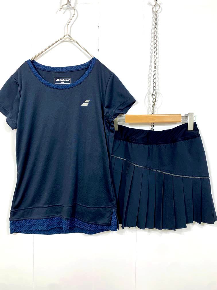 バボラ　セットアップ(XL) Babolat バボラ テニスウェア 上下 セットアップ sizeL/XL/紺