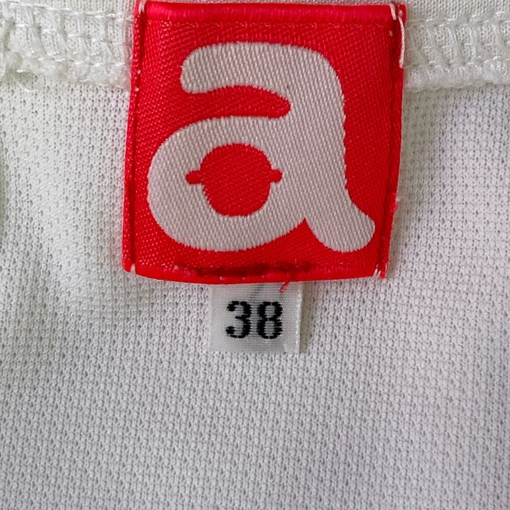 サイズ：38 ARCHIVIO アルチビオ 襟付き レース 半袖Tシャツ
