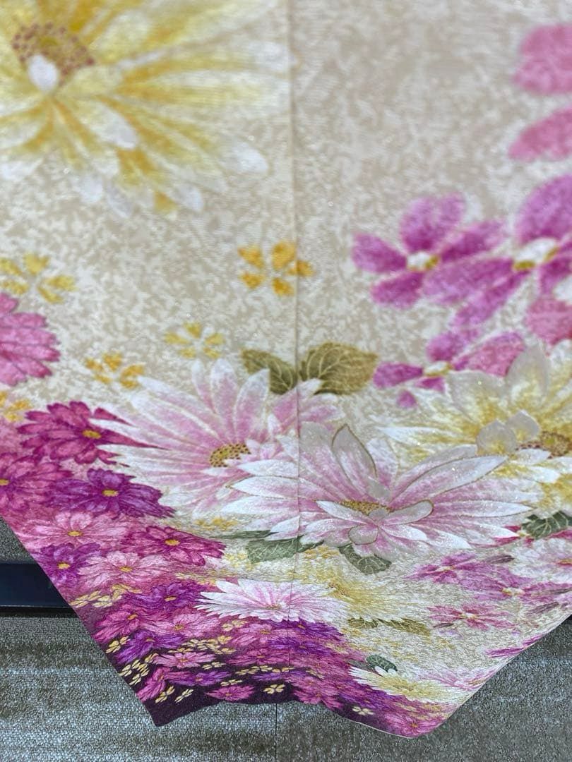 振袖 金駒 豪華 刺繍 身丈 153cm 小柄向き MO2897 - メルカリ