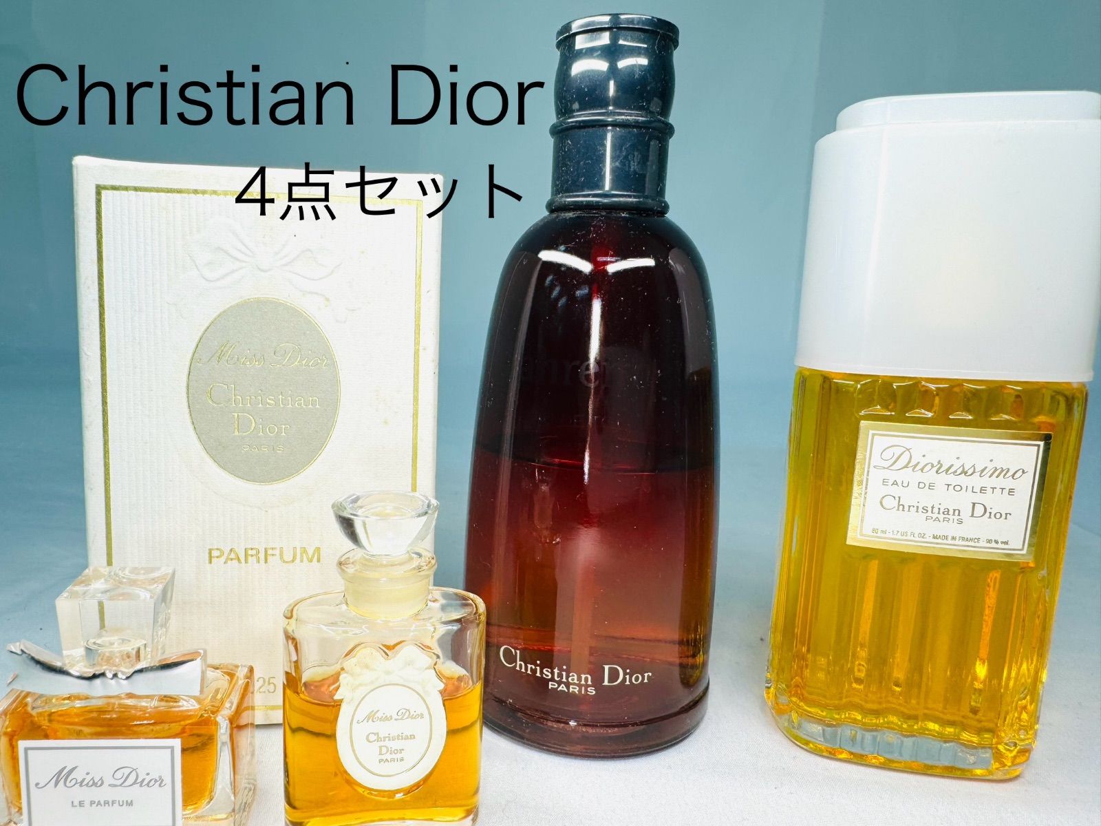 香水4点 ◯香水4点セット ニナリッチ ドルチェ＆ガッパーナ ポール