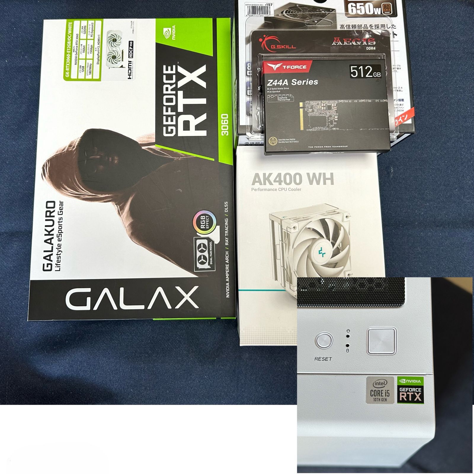 ゲーミングPC RTX3060 Win11 i5-10400 16GB RAM - メルカリ