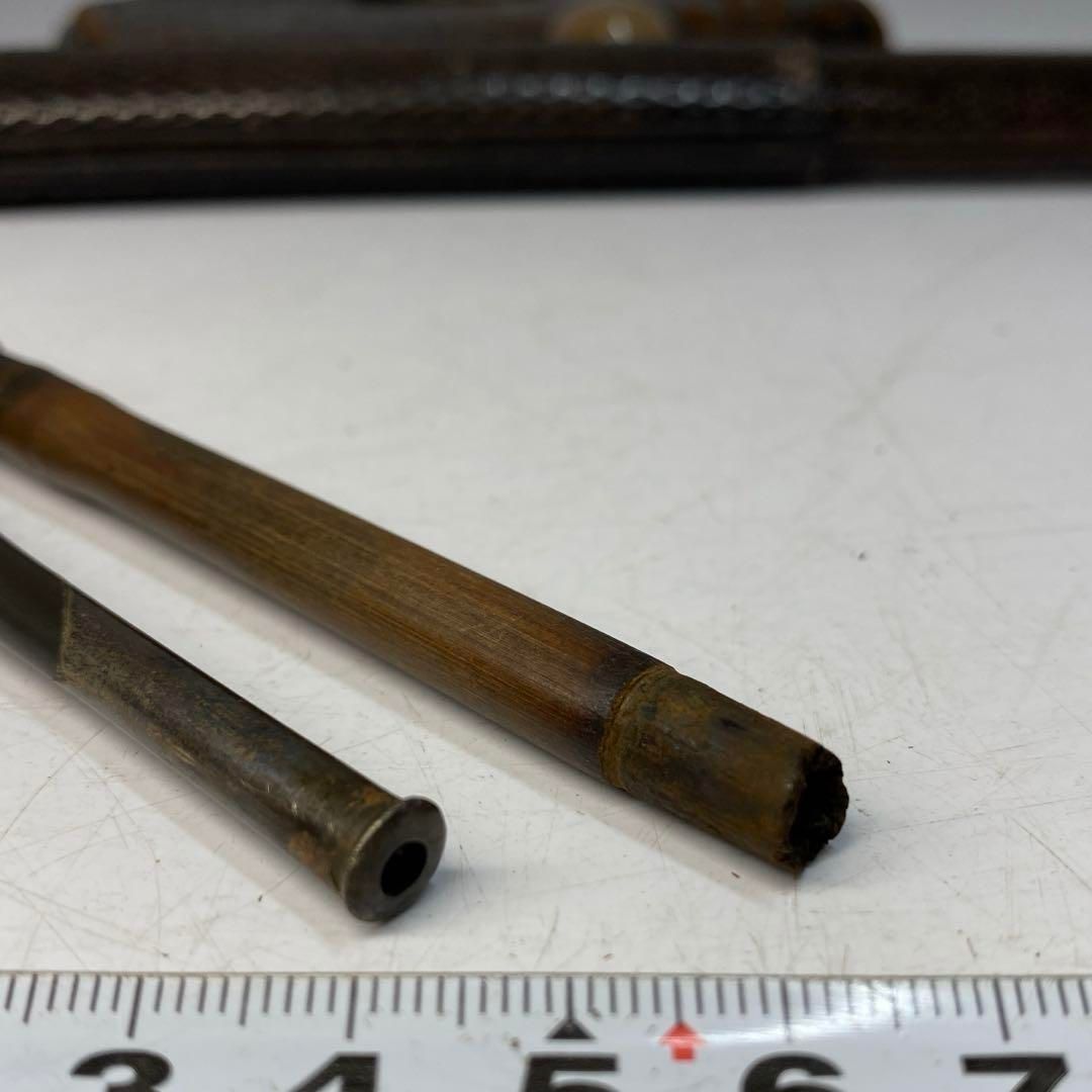 銀キセル タバコ入