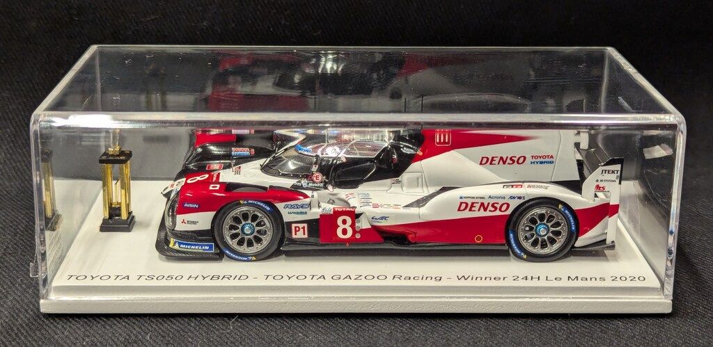 【絶版、限定】1/43TOYOTA TS050 HYBRID 2020 1/43 Spark 2018-2020 Toyota TS050 Hybrid #8 Winner 24h LeMans