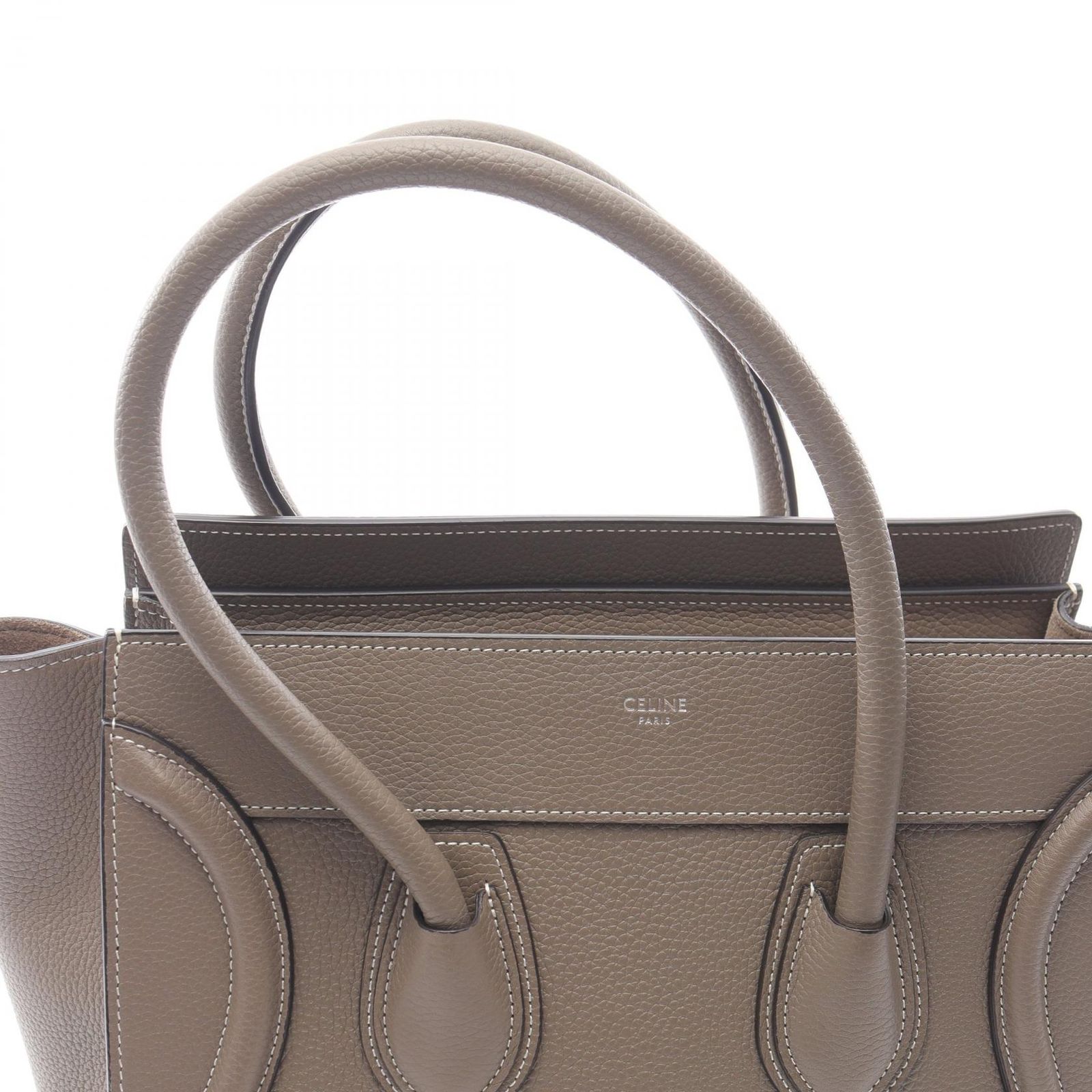 CELINE セリーヌ ラゲージ マイクロ ショッパー ハンドバッグ